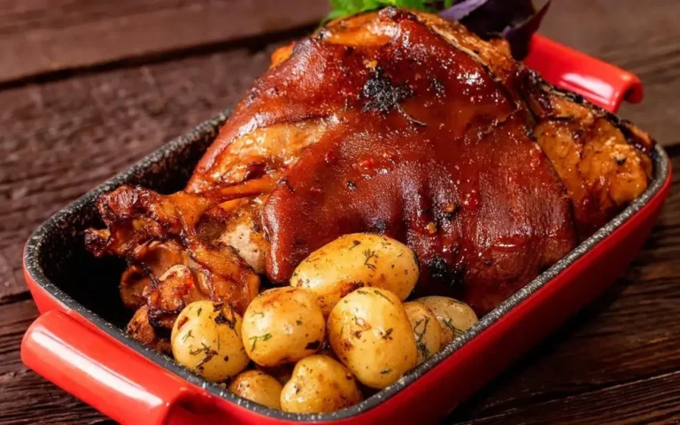 Pernil Assado com Batata