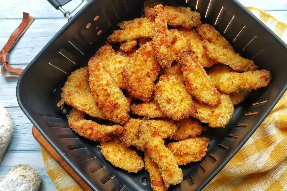 Frango à Milanesa na Airfryer